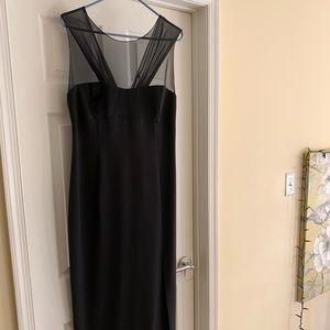 Black Evening Gown Size 14-worn one time-vintage